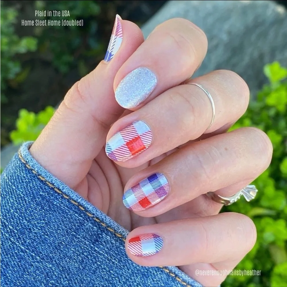 *Retired* Color Street: Plaid in the USA | Fourth of July Patriotic America - Picture 8 of 16